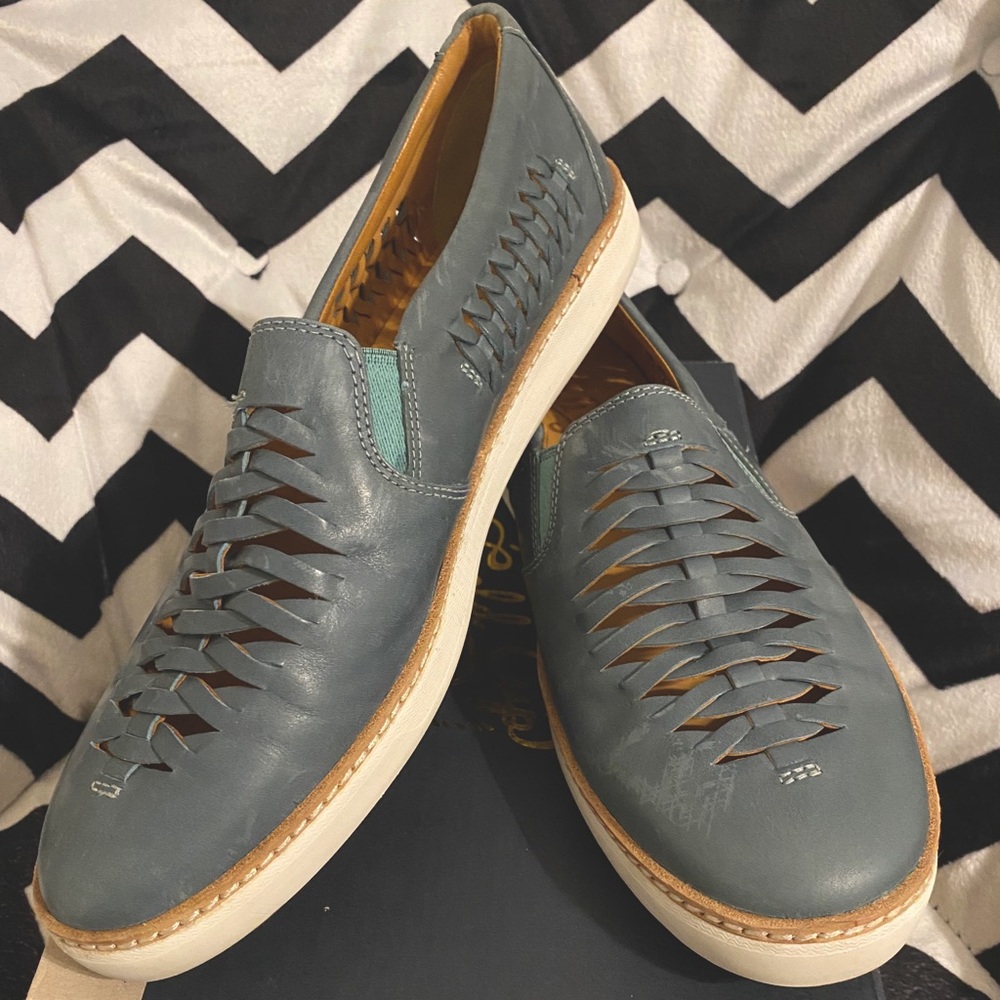 Sperry slide on, Aqua
